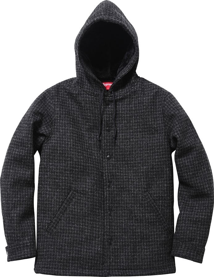 Harris Tweed Hooded Coaches Jacket